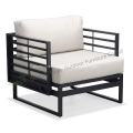 4pcs aluminum with HPL top garden sofa